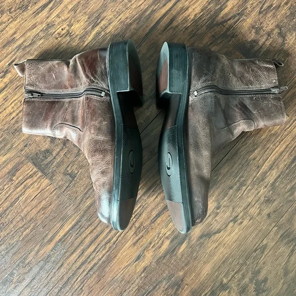 Rockport Men's Brown Leather Boots - Picture 5 of 12